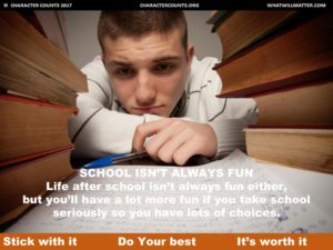 Character Counts - character education curriculum, lessons, and activities