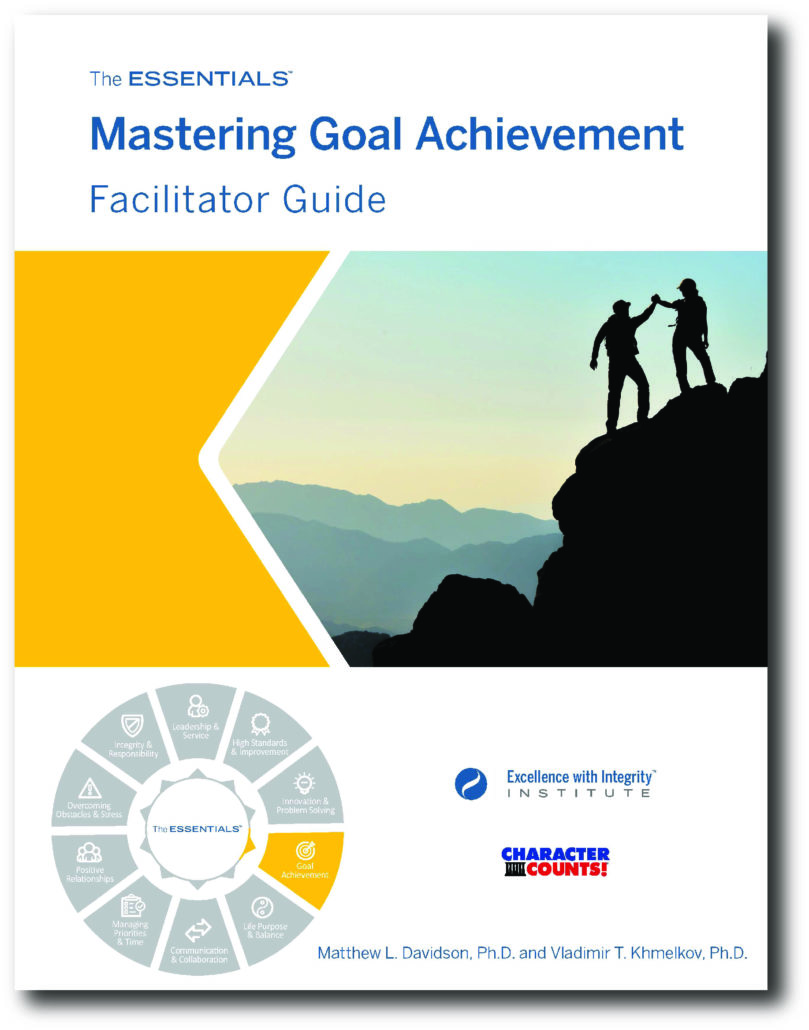 Character education goal achievement Character Counts