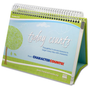 Today Counts - character education activities