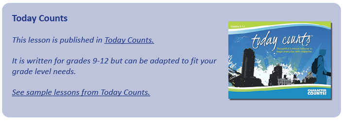 Today Counts Decision Making