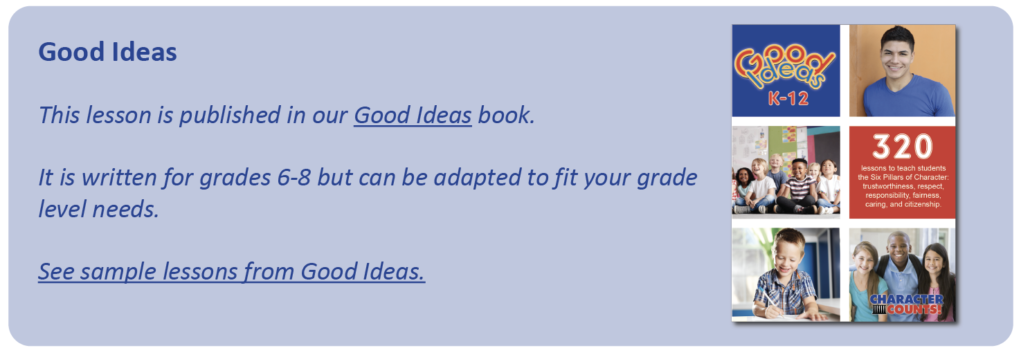 Good Ideas Book