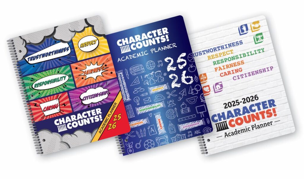 Character Counts Planners